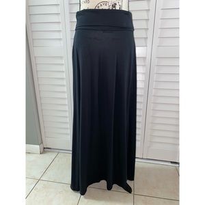 LuLaRoe Black Maxi Skirt NWOT